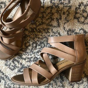 Lucky brand strappy heel